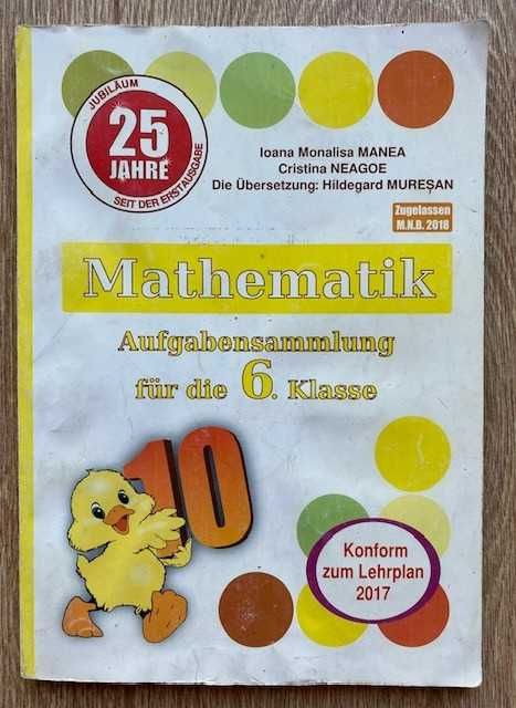 Mathematik Aufgabensammlung clasa a VI-a – germană maternă