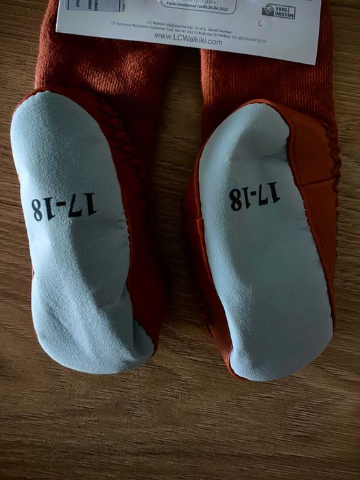 Бебешки домашни чорапки