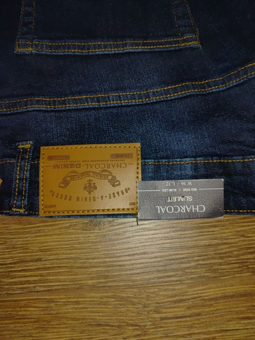 Charcoal Jeans Slim Fit For Men