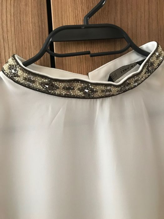 Бяла риза Zara размер XS