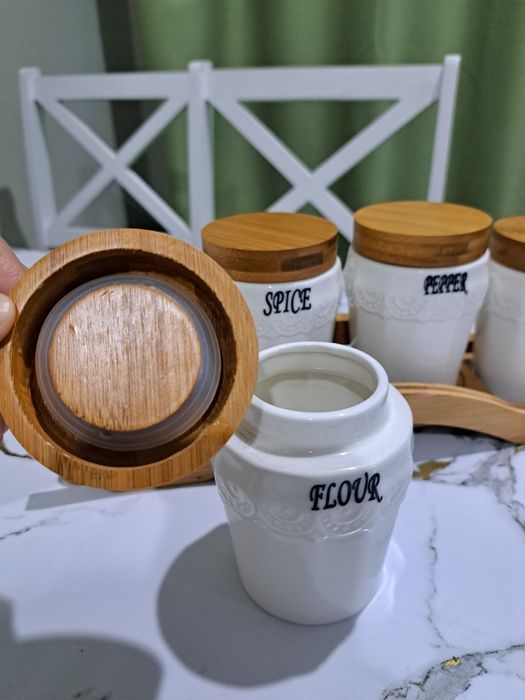 Посуда, банки для сыпучих