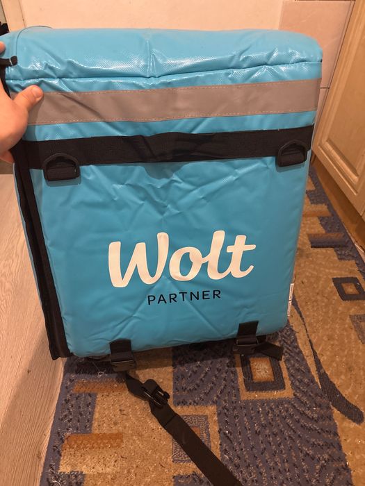 Wolt термосумка курьер