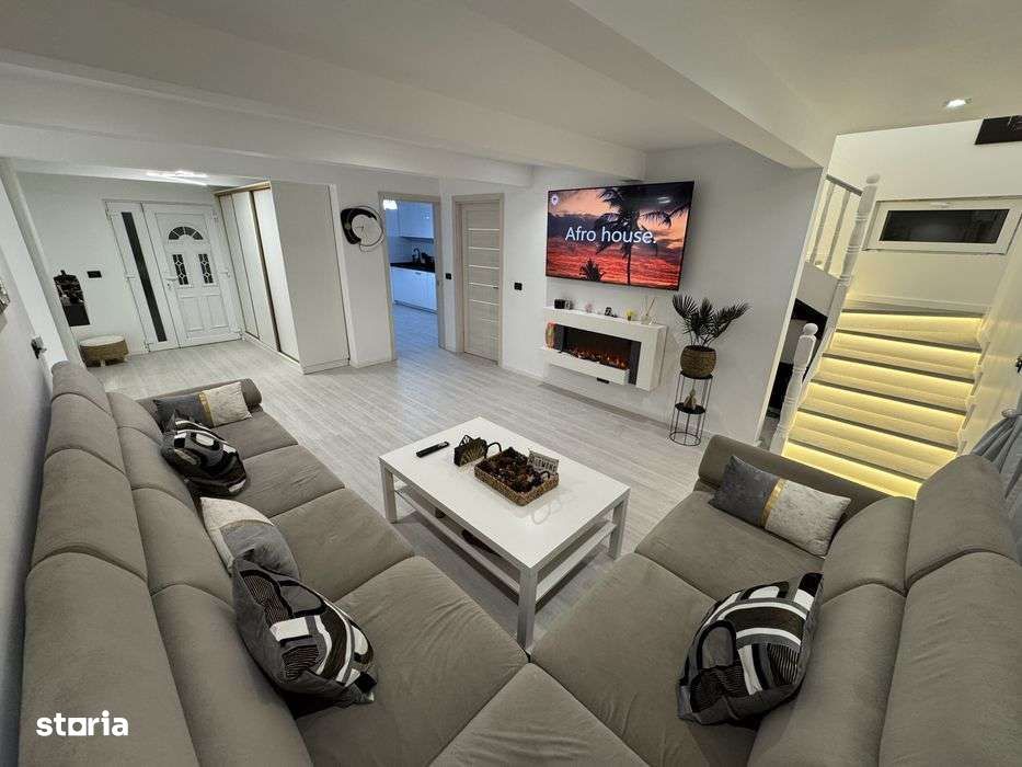 Casa premium 214 mp, garaj , teren 1000mp Cernica la 8min de Pallady