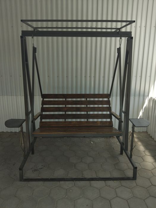 Качеля садовая уличная