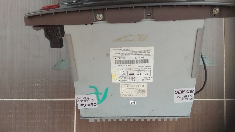 Сд плеър и управление на климатроник за Субару