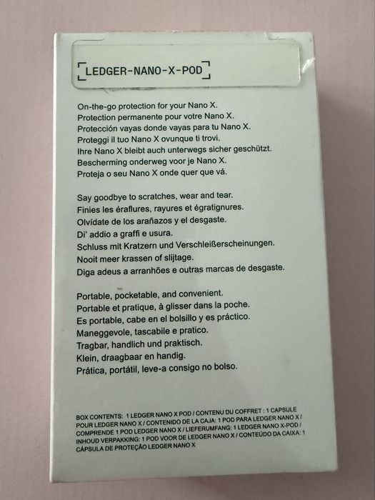 Ledger Nano X , Ledger Nano X Pod- чисто нови