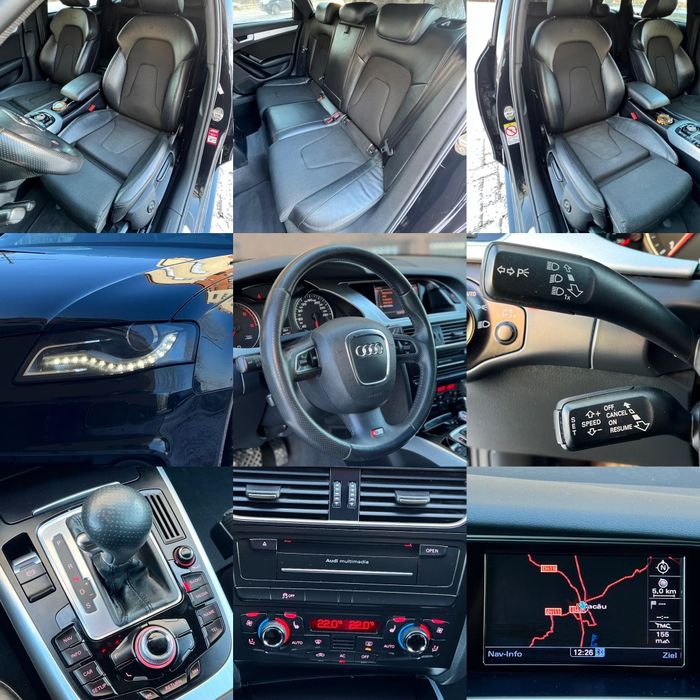 Audi A4 B8 / 2x S-Line / 2.0 TDI 143cp / Automata / 2011 / Full Led