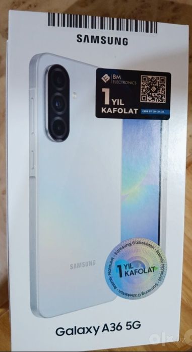 Samsung a36 5G 8/56 4 kunli telifon