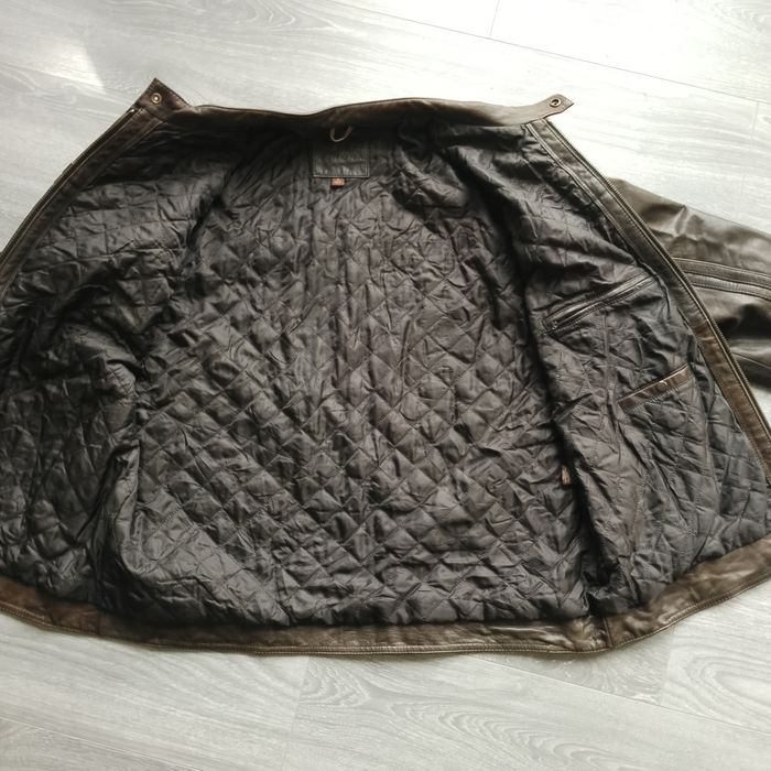 Куртка кожаная Merona. Размер 52-54.