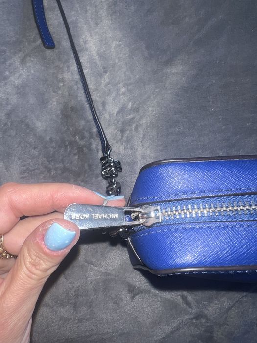 Geanta Michael Kors albastru electric