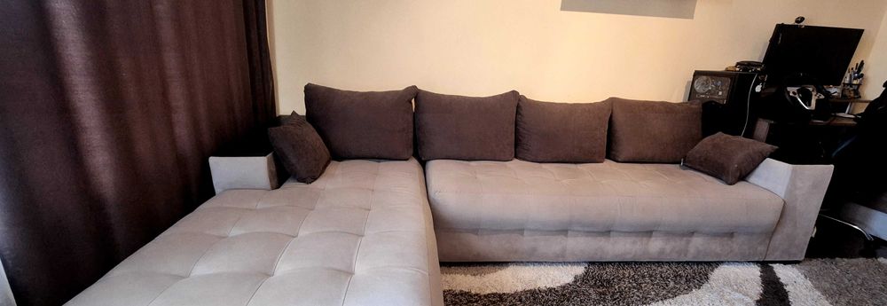 Продавам холов ъглов диван