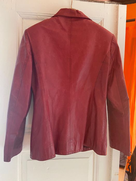 Кожено яке Бордо