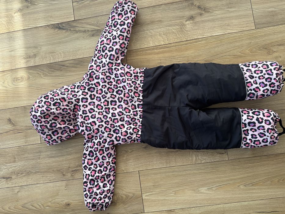 Детски розов ски космонавт