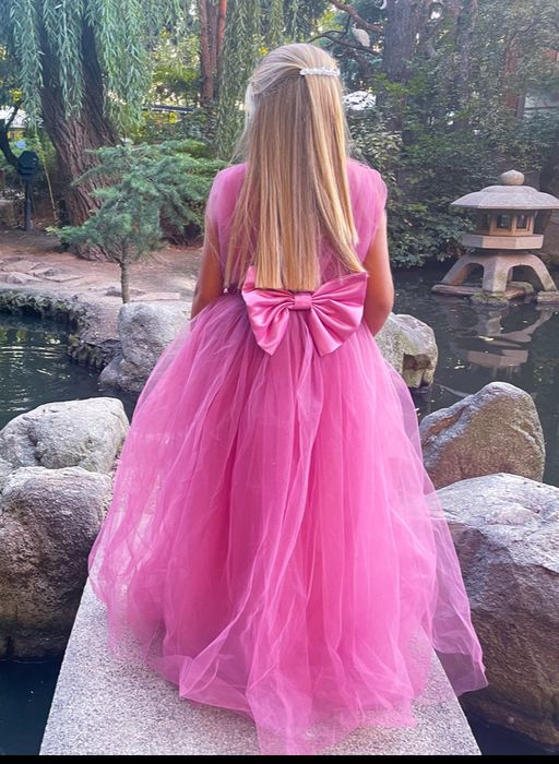 Официална рокля за момиче 8-10 г