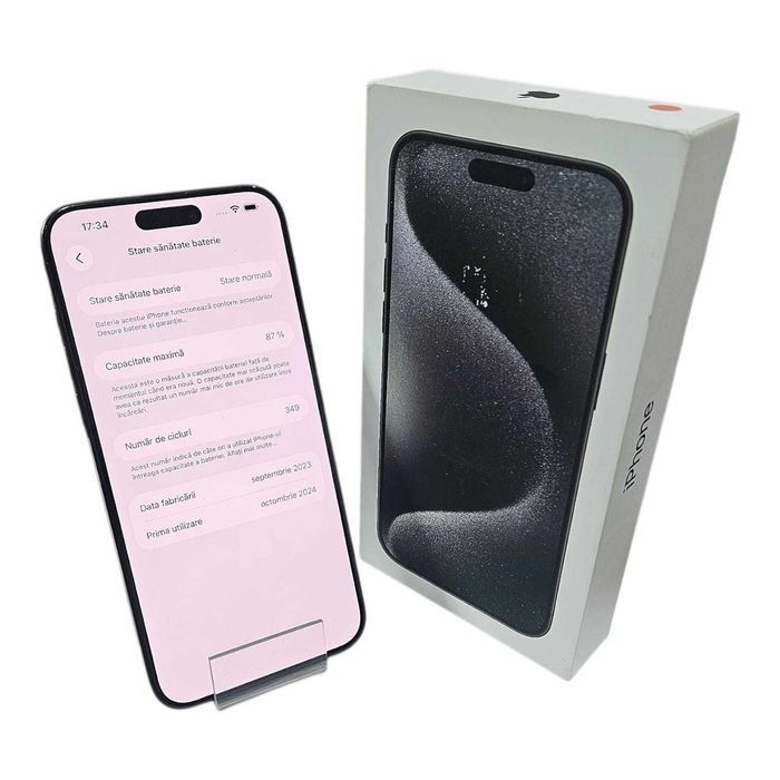 Iphone 15 Pro Max 256Gb / Amanet Cashbook Galati