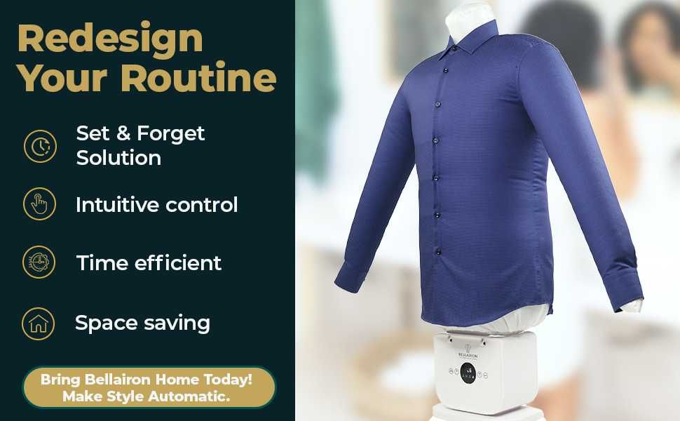 Нов революционен уред за автоматично сушене и гладене на дрехи/обувки!