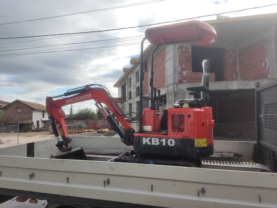 Услуги с мини багер и самосвал