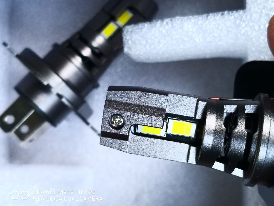 H 4 LED  Aluminiu