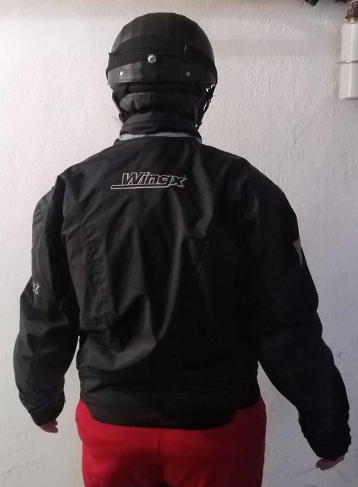 Geaca moto Pharao, Wingx si casca si ochelari