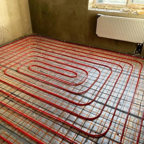 Услуги сантехника тёплый пол котёл