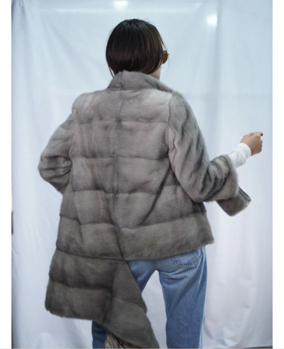 Норковая шуба трансформер.