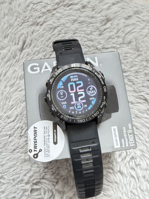 Garmin Fenix 8 Solar Sapphire Titanium 51 mm