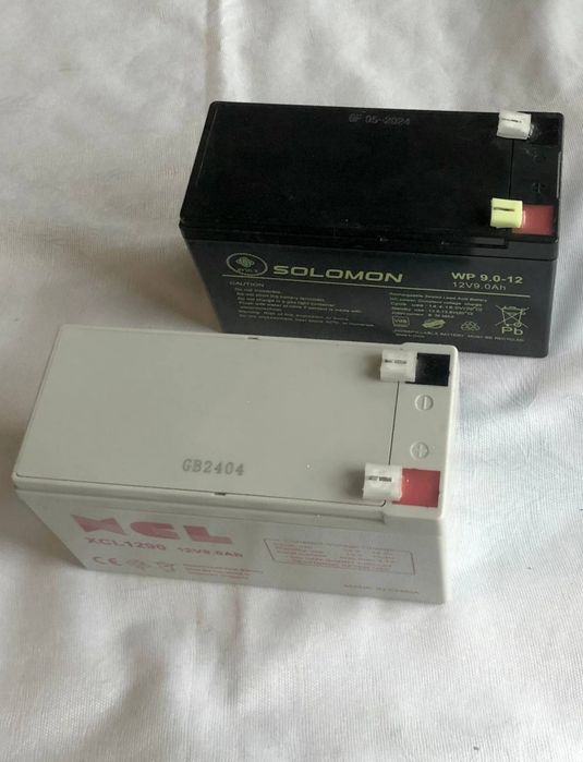 Аккумуляторы от ЮПС (UPS) 12V.  7-8-9Ah б/у.