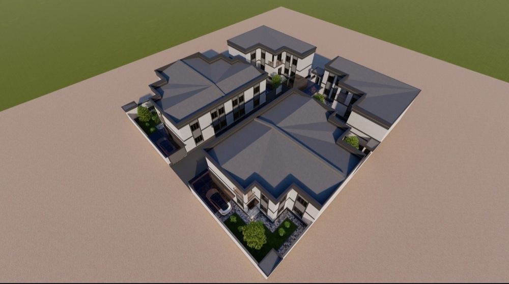 М.Улугбекский р-н! Про-ся 2,4-соток евродом хайтек 7-комнат