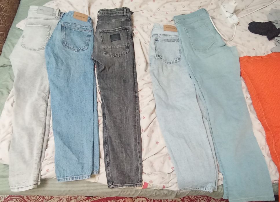 скинни джинсы на человека 150-165 см