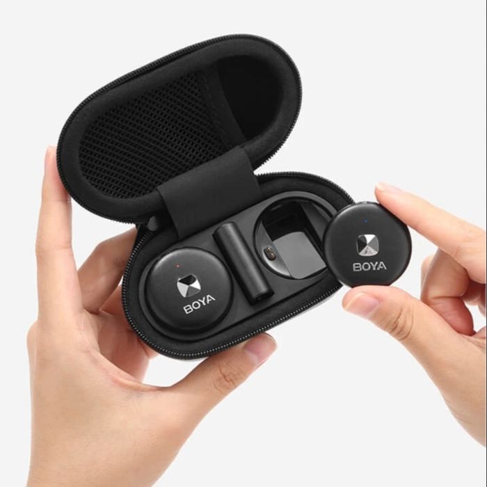 BOYA Omic-D для iPhone Беспроводной петличный микрофон.  ест Доставка