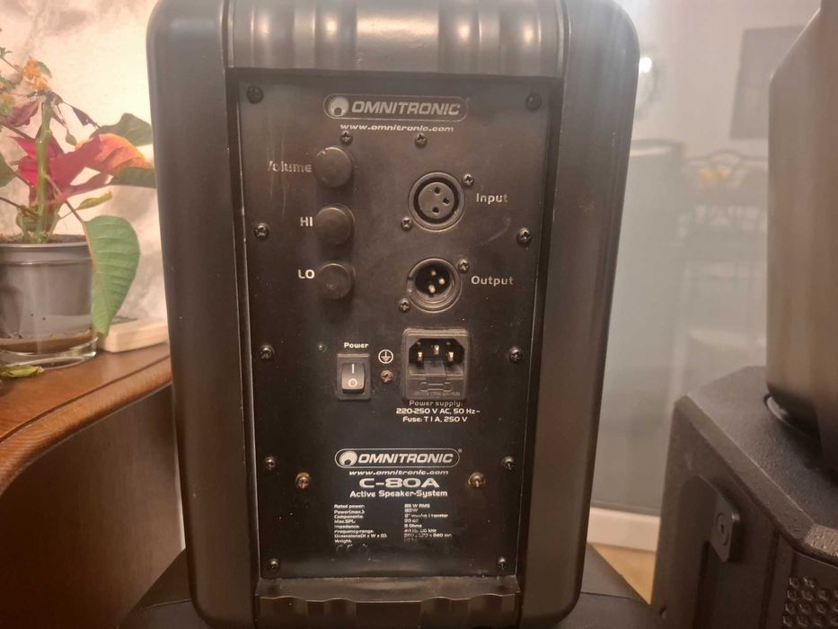 boxe active omnitronic c80a db lvx12 begringer b112d 1000w db m60s