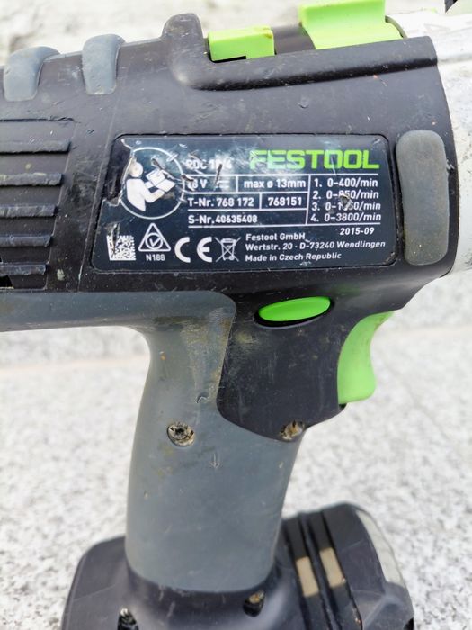 Festool TE 18+3 и PDC 18+4  Винтоверт