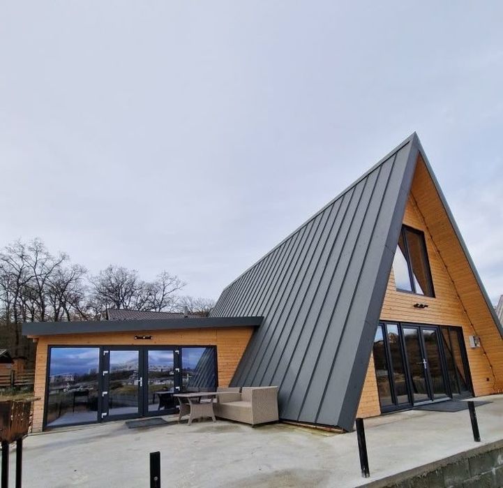 Vand cabane tip A-frame