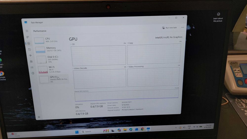 Dell Latitude i7 11th Gen