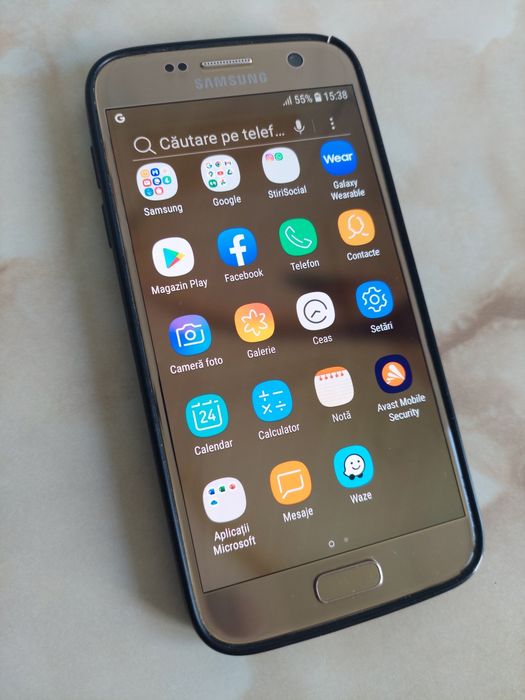 [S7] Vând Samsung Galaxy S7 Gold impecabil și fără probleme + husă //poze reale