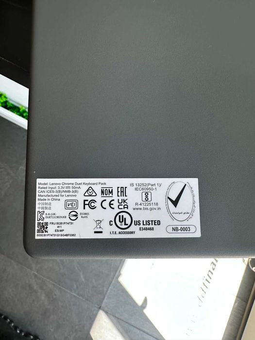 Таблет Lenovo Chromebook Duet 11M889, 10.95 WUXGA (1920x1200)