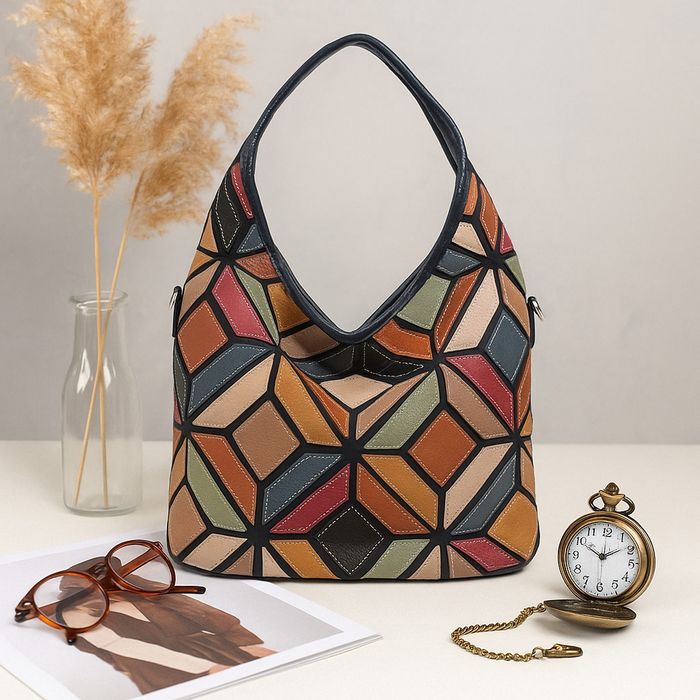 Дамска чанта -пачуърк дизайн
