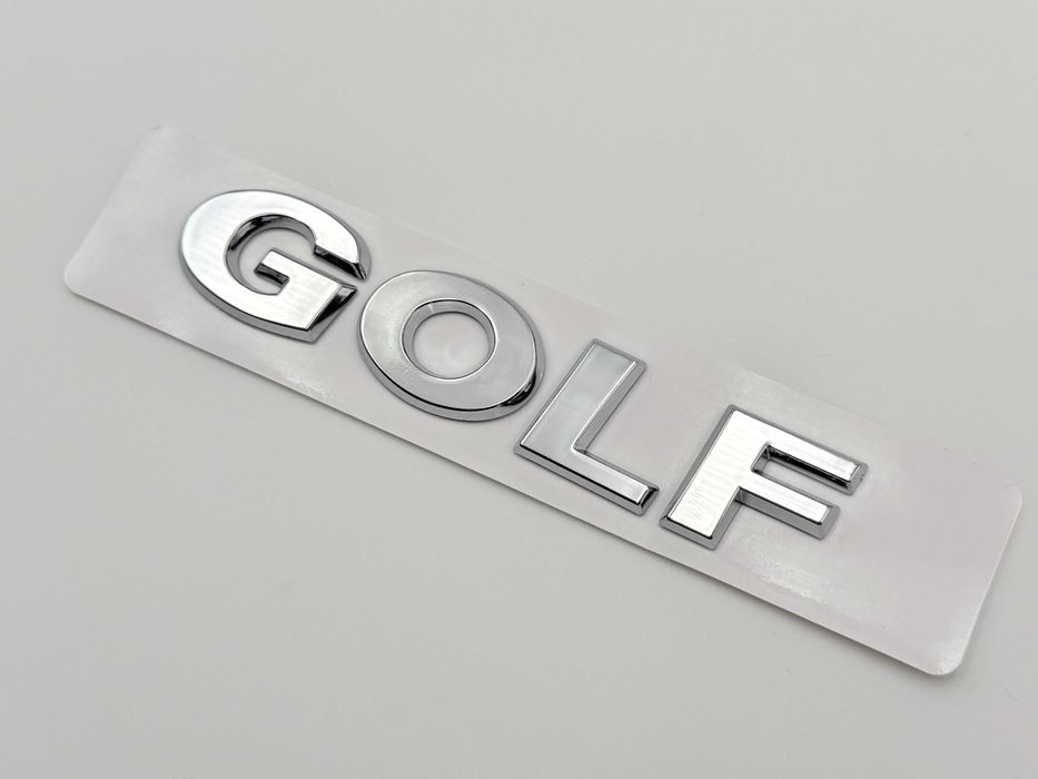 Emblemea Compatibila VW GOLF crom