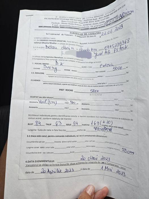 Rochie mireasa model EDESIA