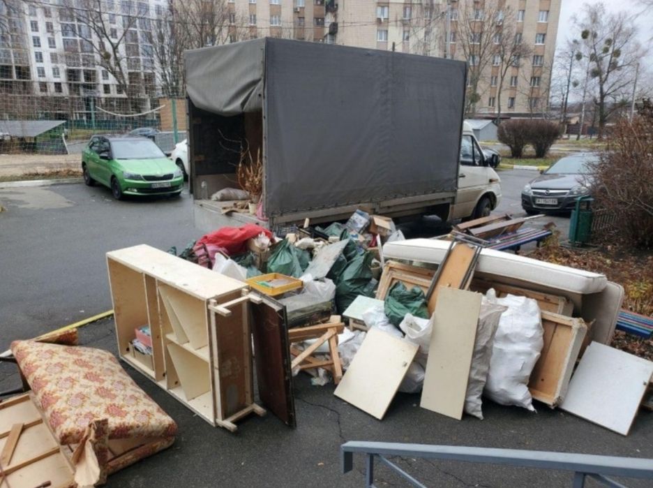 Вывоз мусора i старой мебели дешевле у нас!Утилизация на свалку города