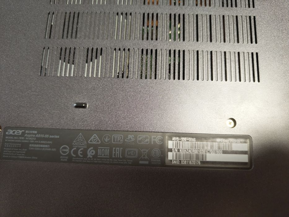 Продам ноутбук Acer A515G-55G
