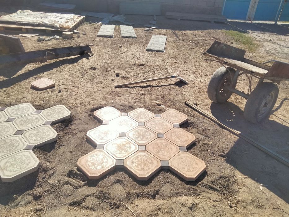 Брусчатка тегін.даставка Түркістан қаласында