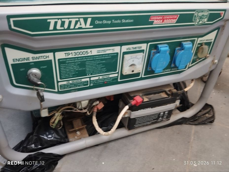 TOTAL Generator Dvijok Pashtiy Ishlatilmagan.