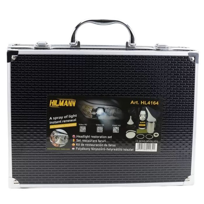 Kit polimerizare restaurare faruri auto cu polimer lichid 600 ml Nou