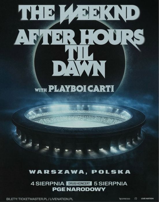The Weeknd Варшава билеты