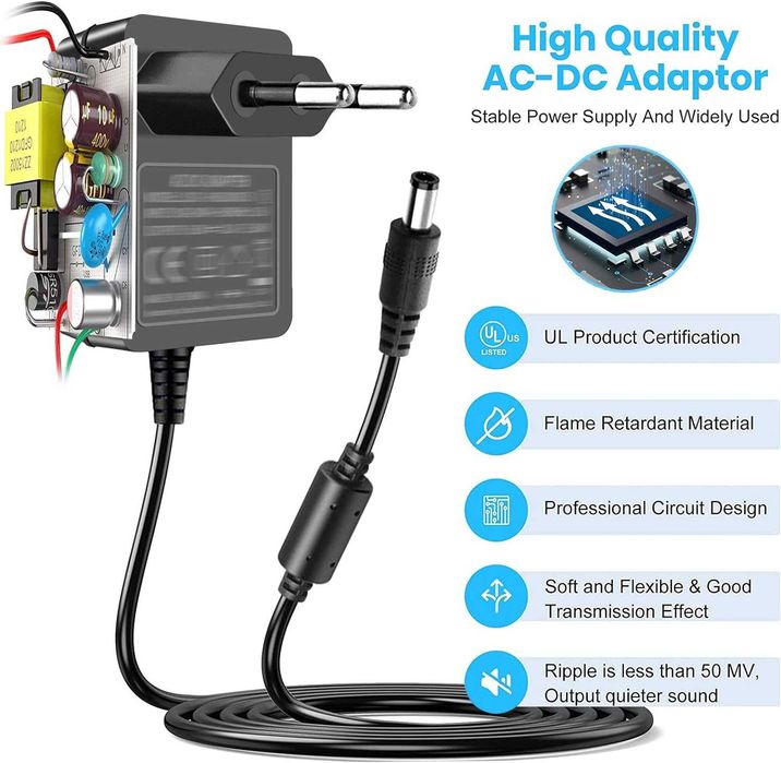 Adaptor sursa incarcator alimentare 18V 1A DC,100V-240V,18W 18V