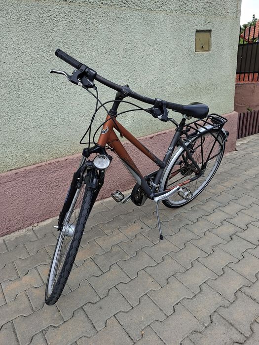 Bicicleta dama aluminiu California, 27 viteze, roti 28