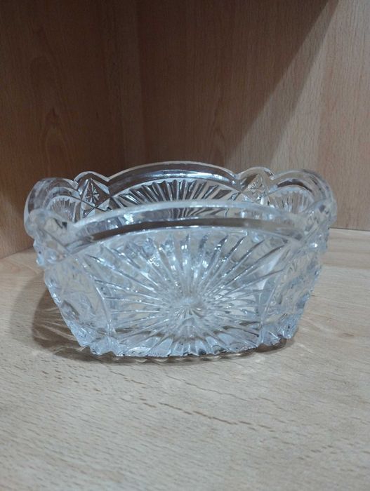 Салатница хрусталь