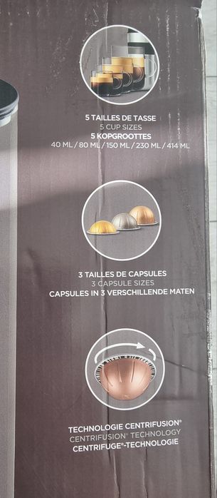 Кафемашина Nespresso Vertuo plus