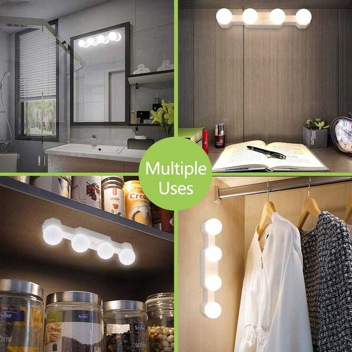 Lumina(rece-calda) cosmetica LED machiaj, USB, REDUS de la 170RON
